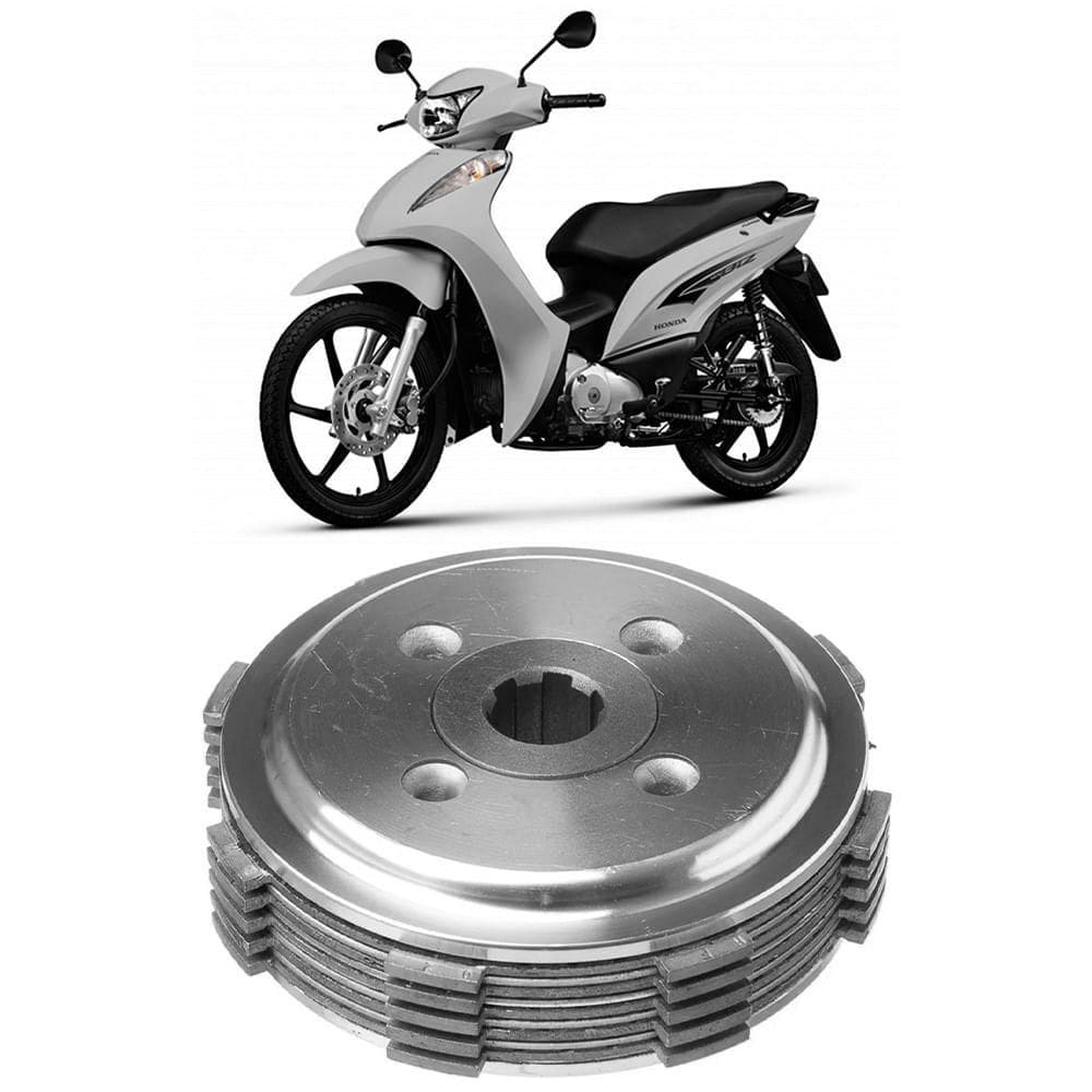 Kit Embreagem Biz 125 2005 a 2010 Vini-ControlFlex