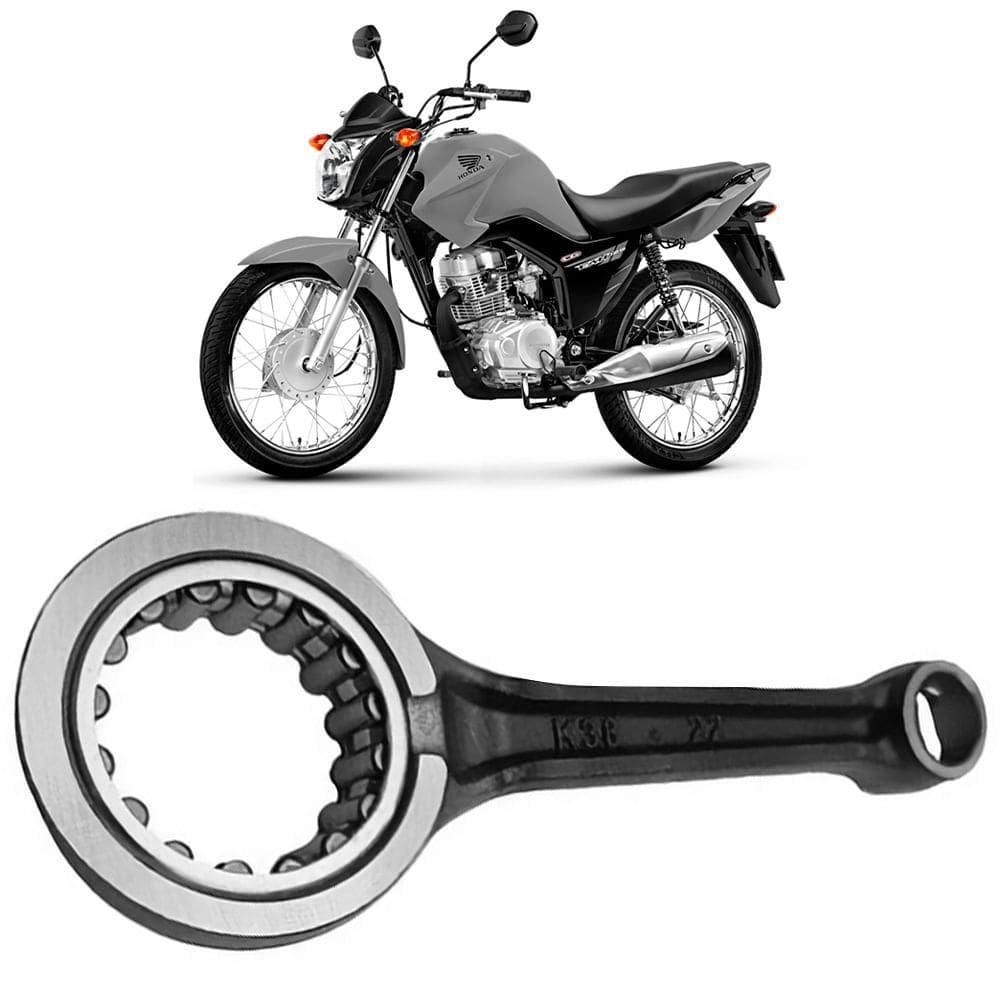 Biela Motor CG125 Fan 2009 a 2018 Pino 13mm Vini Controlflex