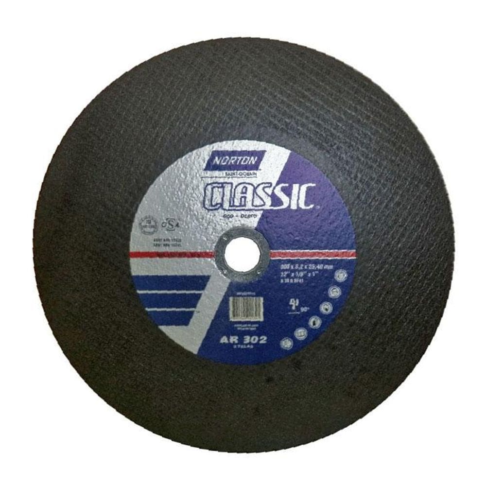 Disco de Corte de Ferro 12&quot; (305mm) Norton Classic AR302
