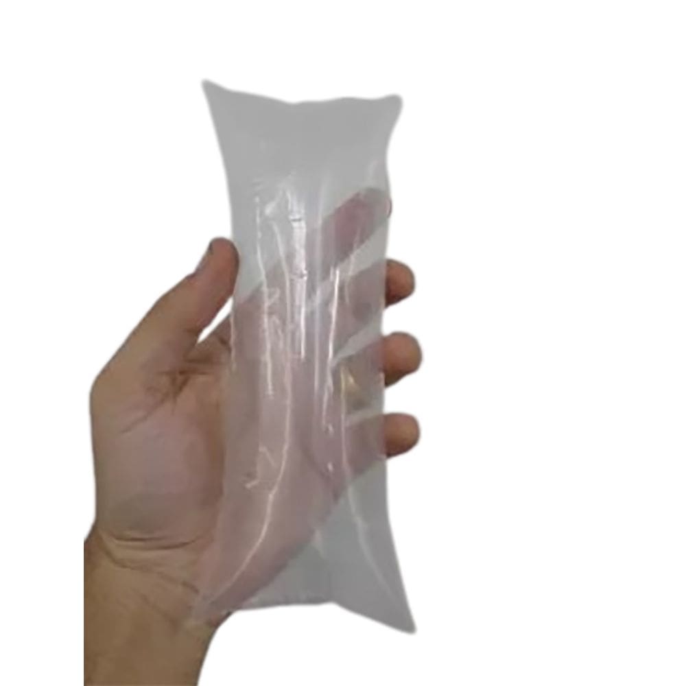 50 Almofada Bolsa Plástico Bolha De Ar Pad Inflado 20x10