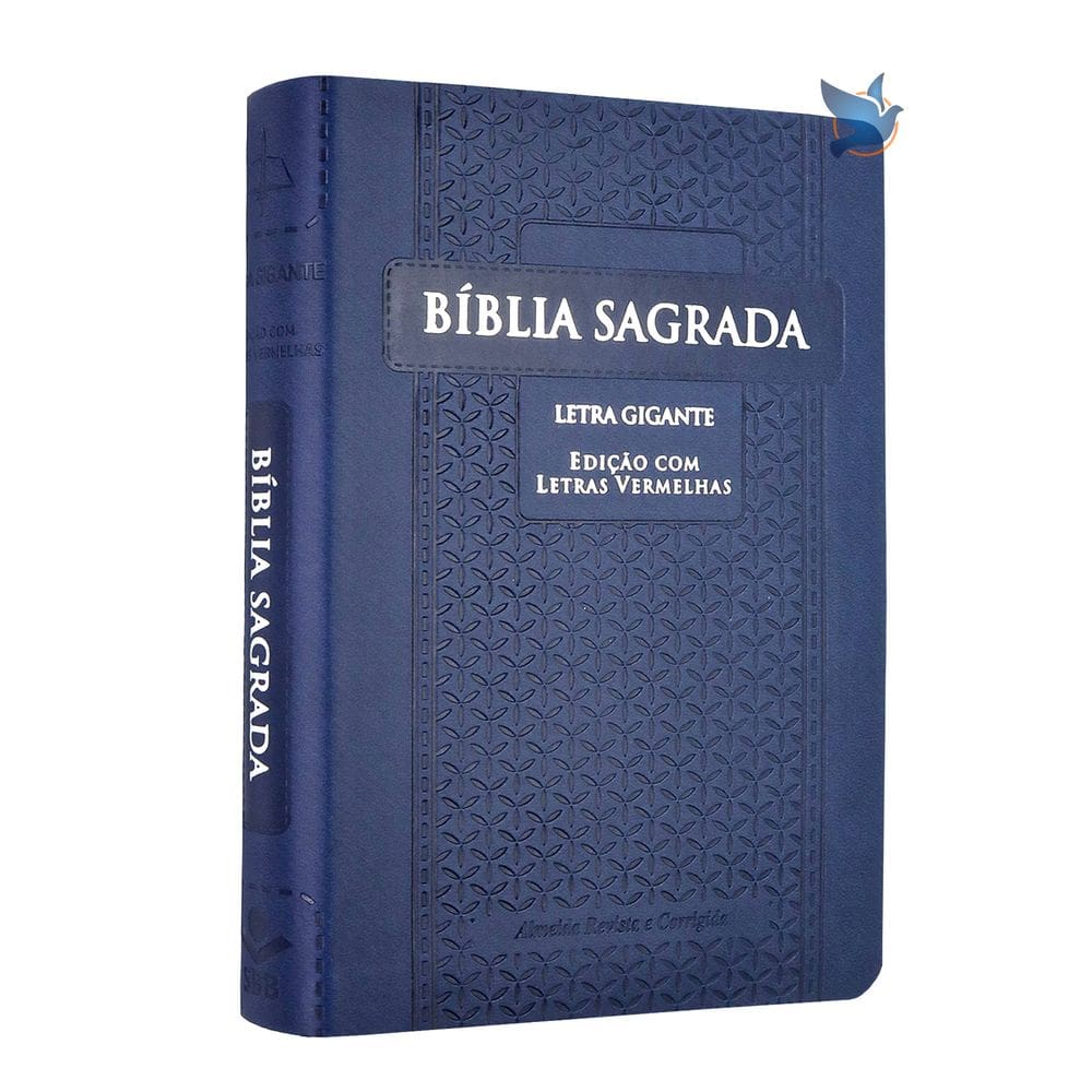 Bíblia Sagrada Letra Gigante ARC índice lateral Porte médio