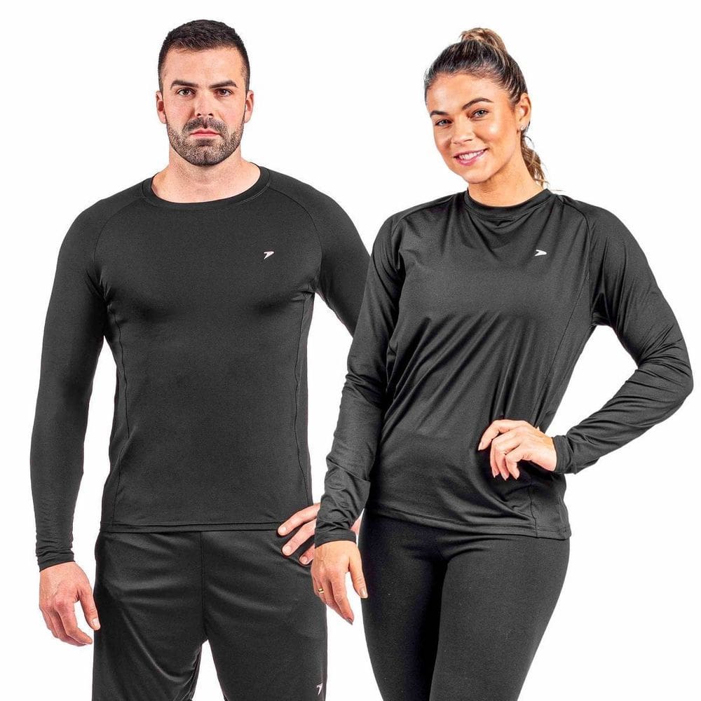 Camiseta M/L Termica Skin Basic 4 04415-Pt - Preto Gg