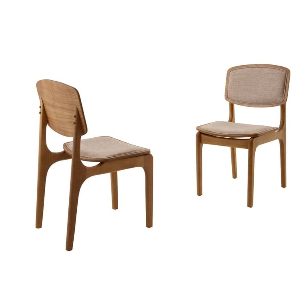 Cadeiras para Mesa de Jantar Madeira Maciça - Turquia - Espresso Móveis