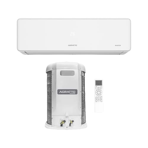 imagem-Ar Condicionado 24000 Btus Split Hi Wall Inverter Agratto Frio Fit Top 220v