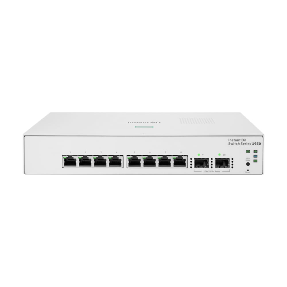 Switch Hpe Aruba 1930 8G+ 2Sfp Jl680a