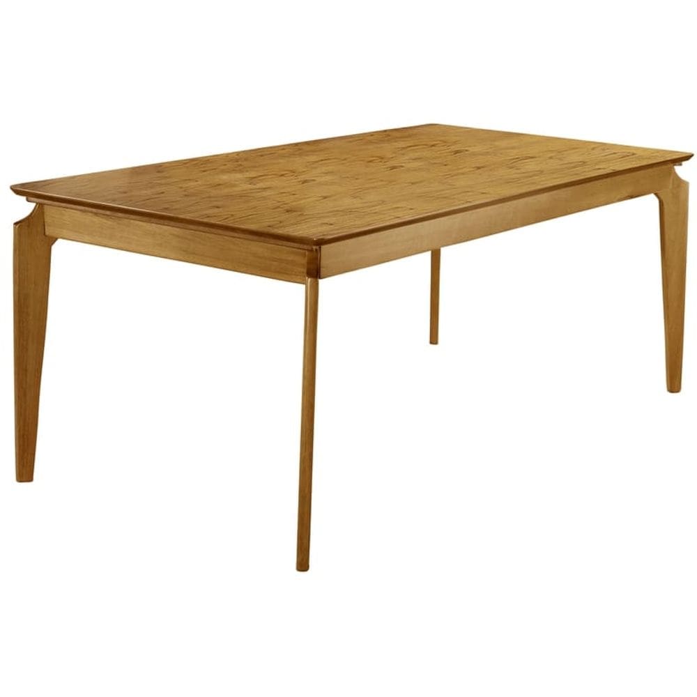 Mesa de Jantar Madeira Maciça - Itália-1,80x1,0m - Móveis Mundial