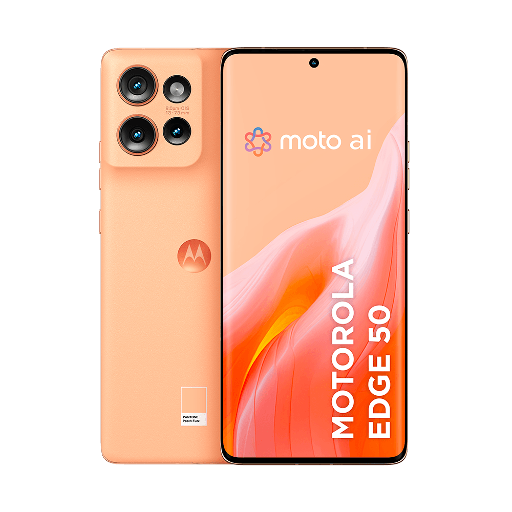 Smartphone Motorola Edge 50 5G - 256GB 24GB (12GB RAM+12GB Ram Boost) 50MP Sony Camera Moto AI Ultrarresistencia militar
