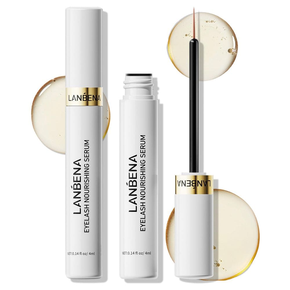 Sérum de crescimento de cílios LANBENA Rapid 4 mL para cílios e sobrancelhas