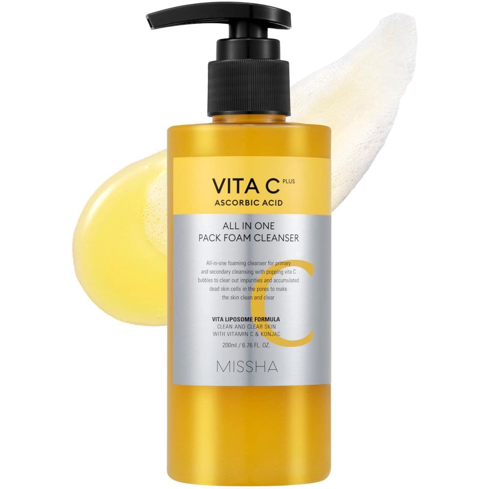 Limpador facial MISSHA Vita C All-In-One Bubble Foam 200mL