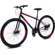 Bicicleta Aro 29 MTB Aço 21 Marchas Freio a Disco Tridal Bike