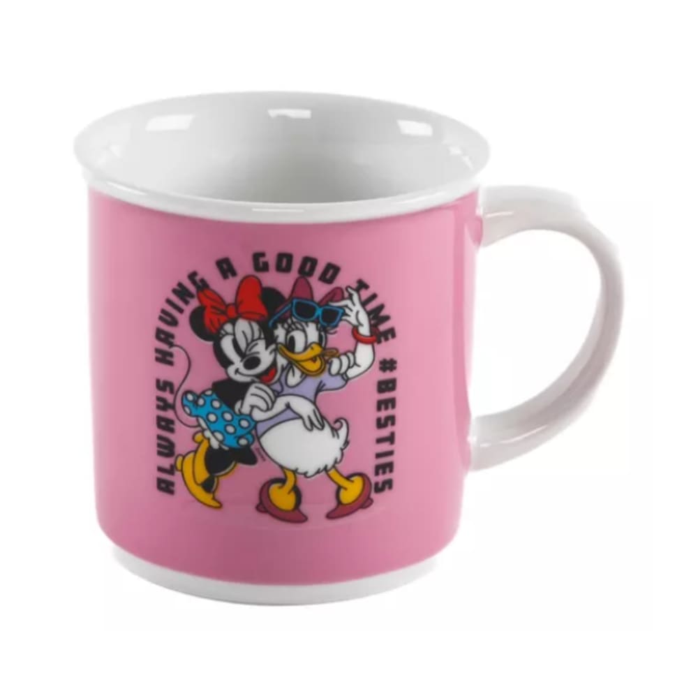Caneca De Porcelana Retro Minnie E Margarida -St68752