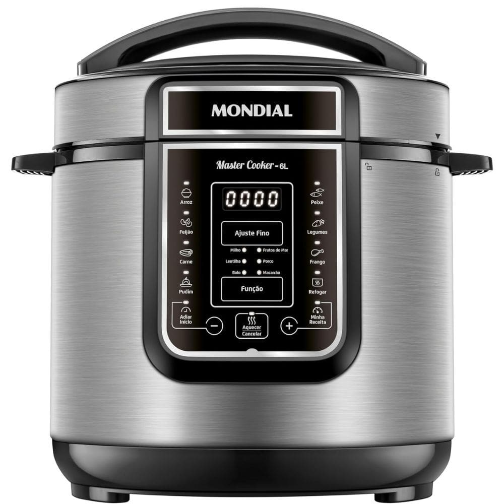 Panela De Pressão Elétrica Digital 6 Litros Mondial