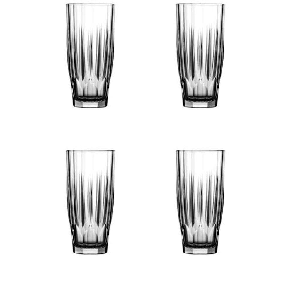 kit 4 unidades - Copos Long Drink Diamond Pasabahce 315Ml