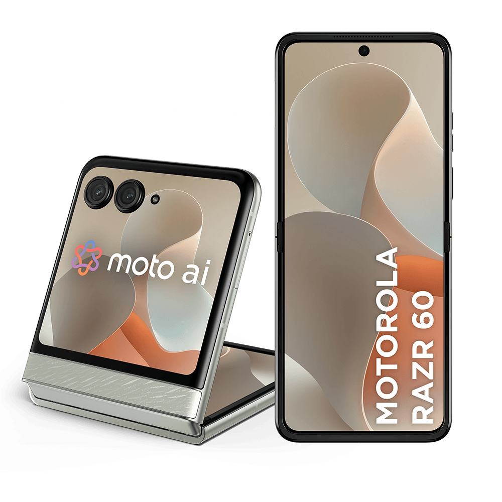 Smartphone Motorola Razr 60 - 256GB 24GB (12GB RAM+12GB Ram Boost) Tela dobrável 6,9” pOLED e externa 3,6” Moto AI camera IP48
