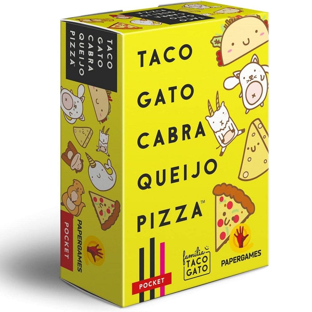 Jogo De Cartas Taco Gato Cabra Queijo Pizza - PaperGames