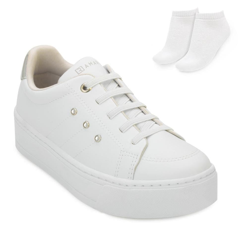 Tênis Casual Ramarim e Meia RM25-25971
