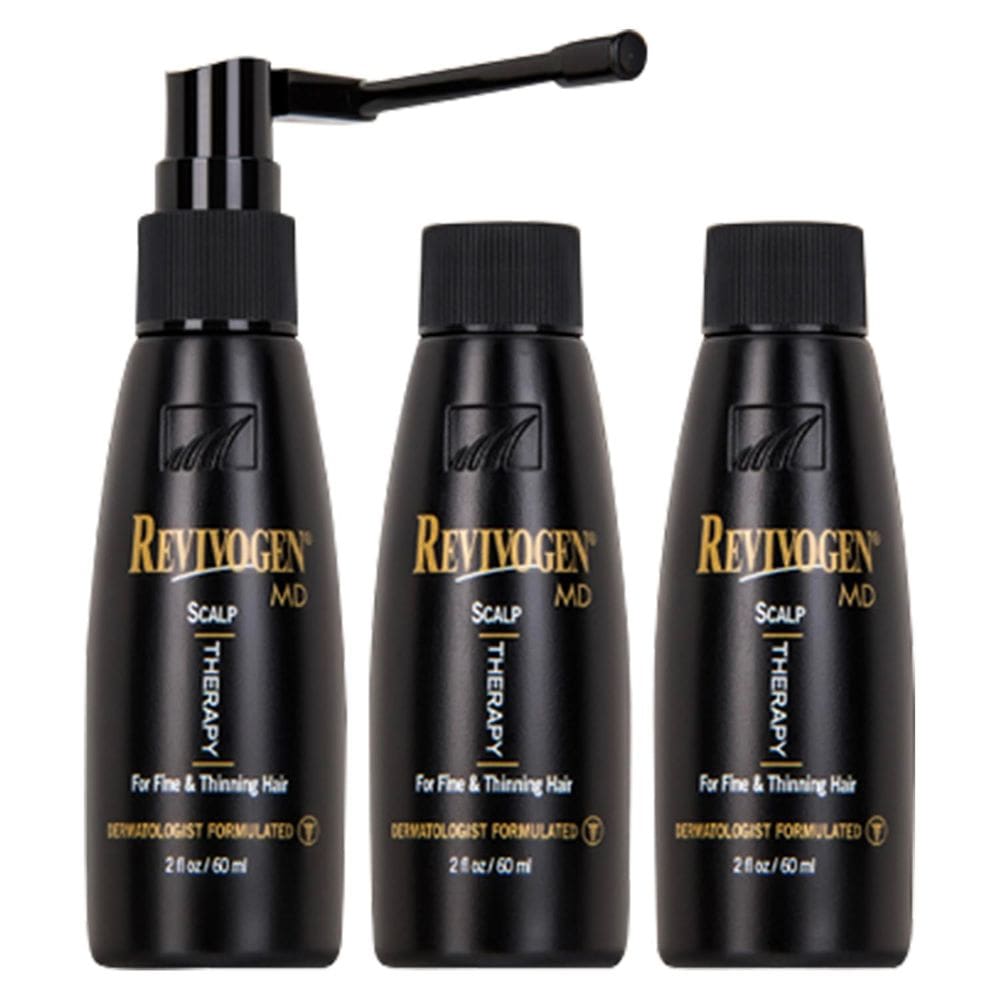 Solução para queda de cabelo Revivogen MD Scalp Therapy Kit de 3 meses