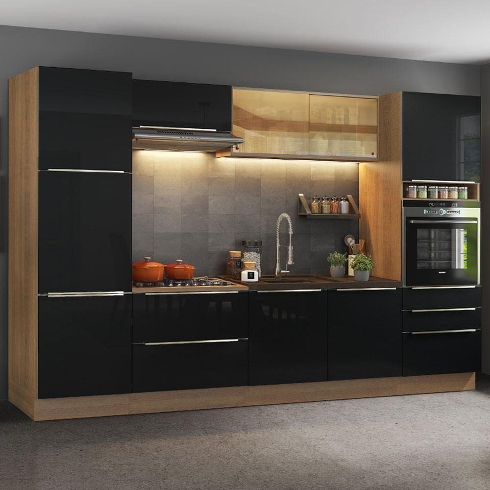 Cozinha Completa Madesa Lux Armário e Balcão