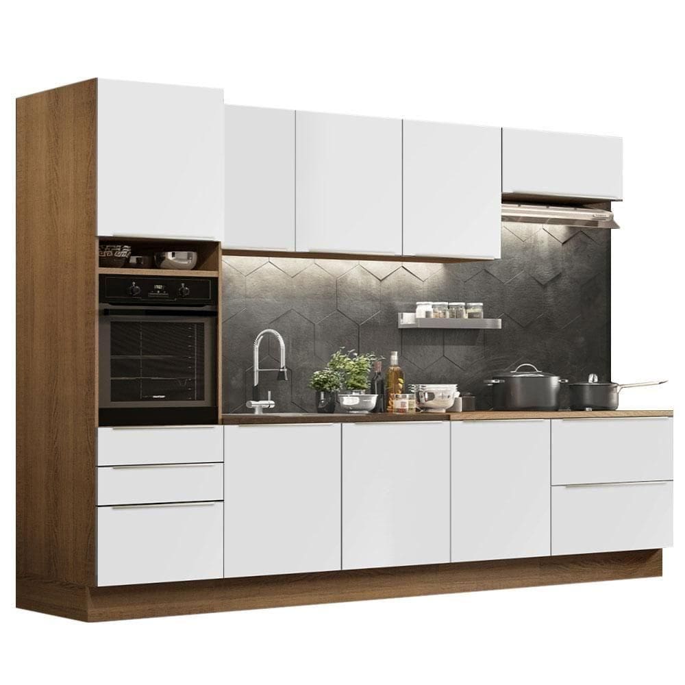 Cozinha Completa Madesa Lux 320004 Com Armário E Balcão