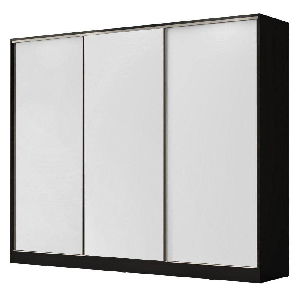 Guarda Roupa Casal Madesa Zurique 3 Portas de Correr