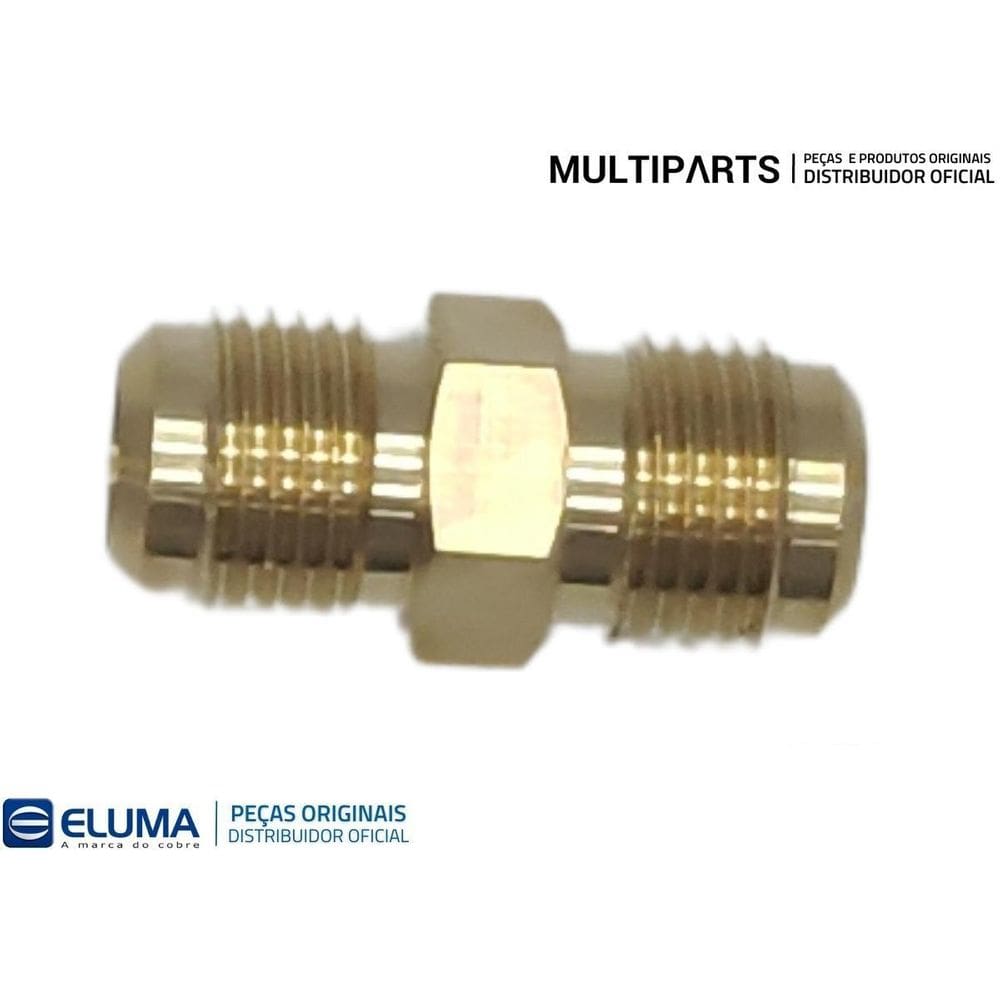União Latão 3/8 Eluma
