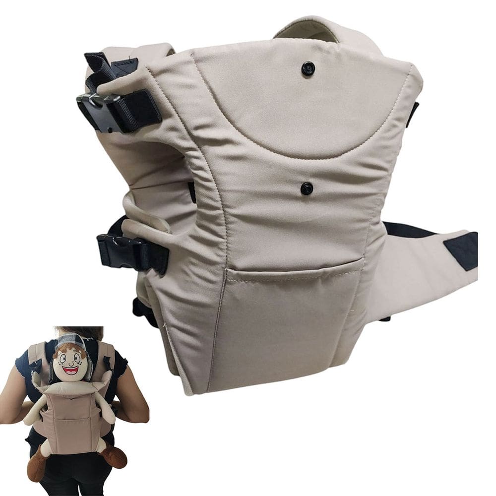 Canguru Carregador Bebe Criança Alça Ajustavel Bolso Seguro Confortavel Sentado Viagem Passeio Resistente
