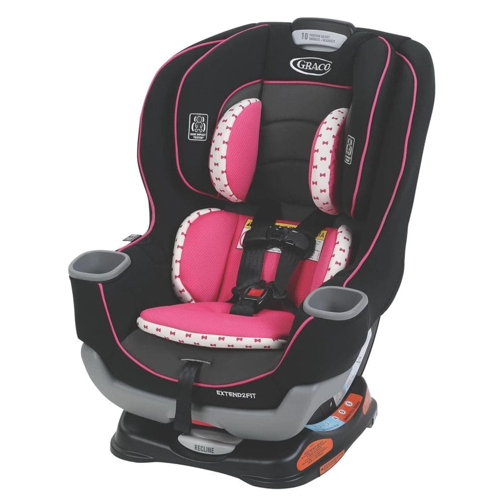 Cadeirinha de Carro Conversível Graco Extend2Fit, Rear e Forward Facing, Painel de Extensão Ajustável para Mais Espaço para as Pernas,