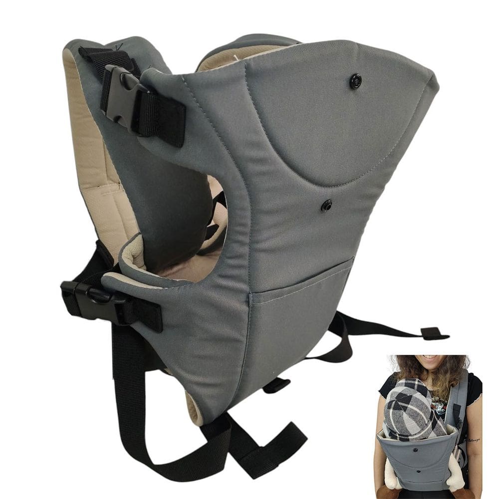Canguru Carregador Bebe Criança Alça Ajustavel Bolso Viagem Passeio Confortavel Seguro Resistente Macio Proteçao