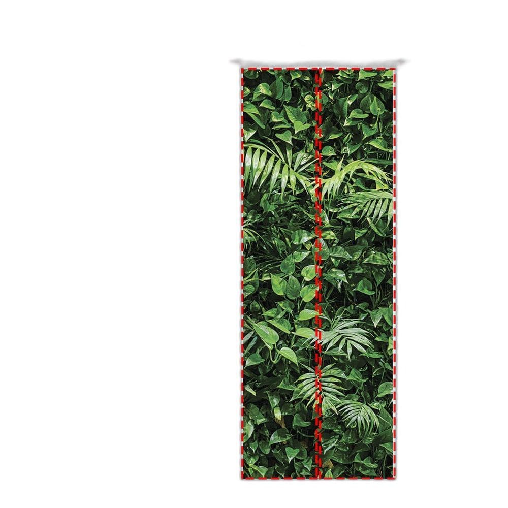 Papel De Parede Painel 3D Folhas Dólar Verde Artificial 1M