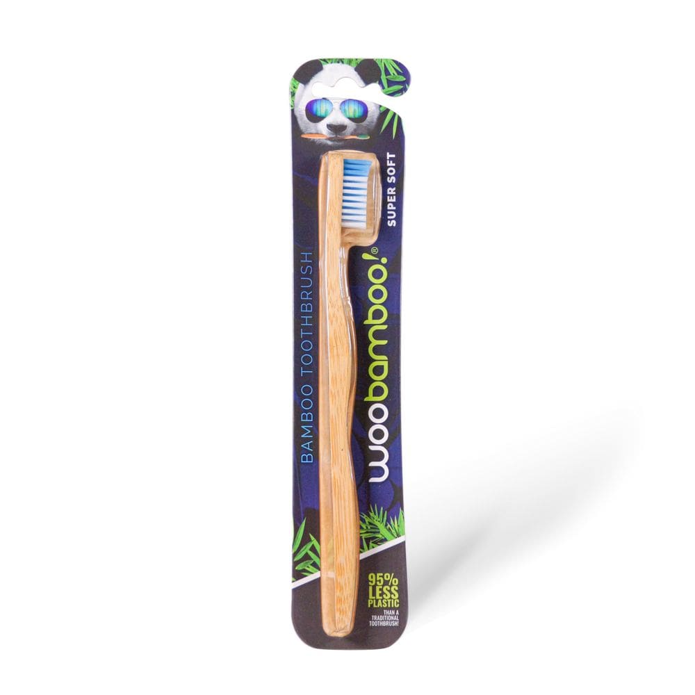 Escova de dentes Woobamboo! Bambu supermacio para adultos sustentável