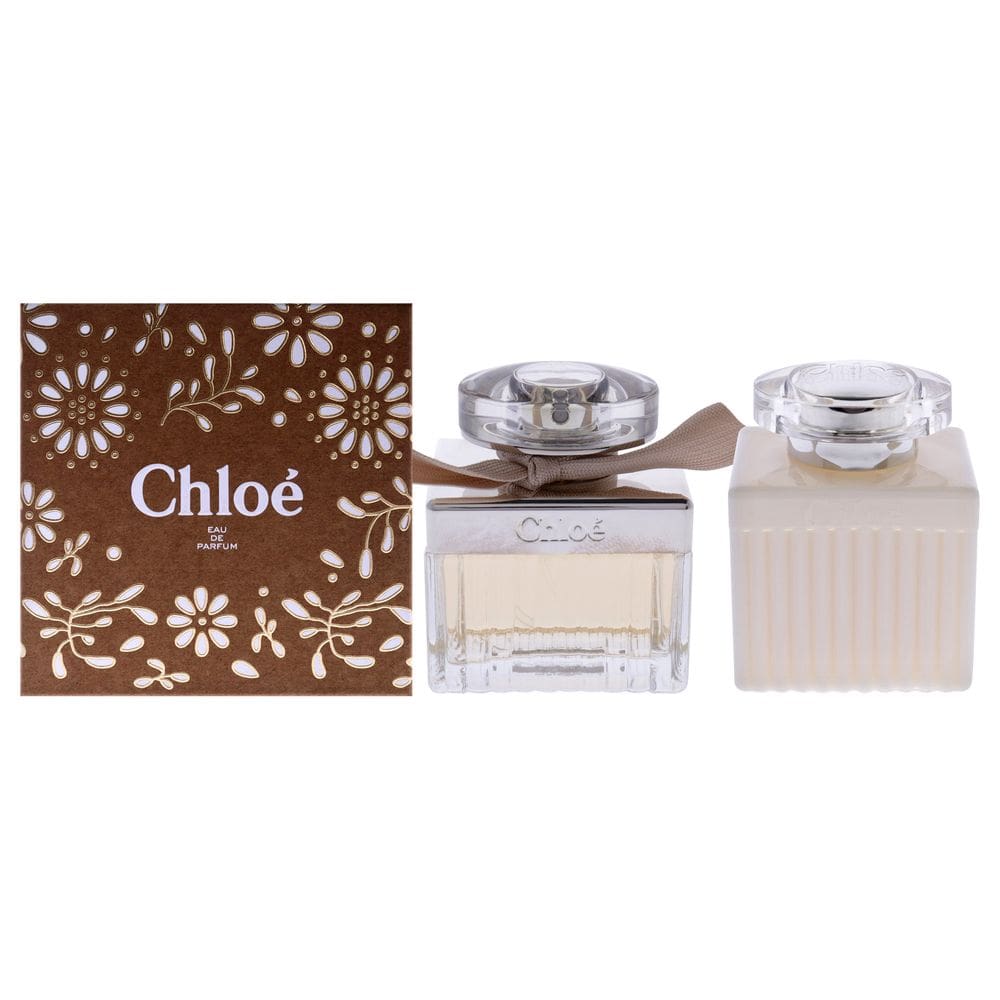 Conjunto de presente feminino Perfume Chloe, 2 peças, spray EDP de 50 ml