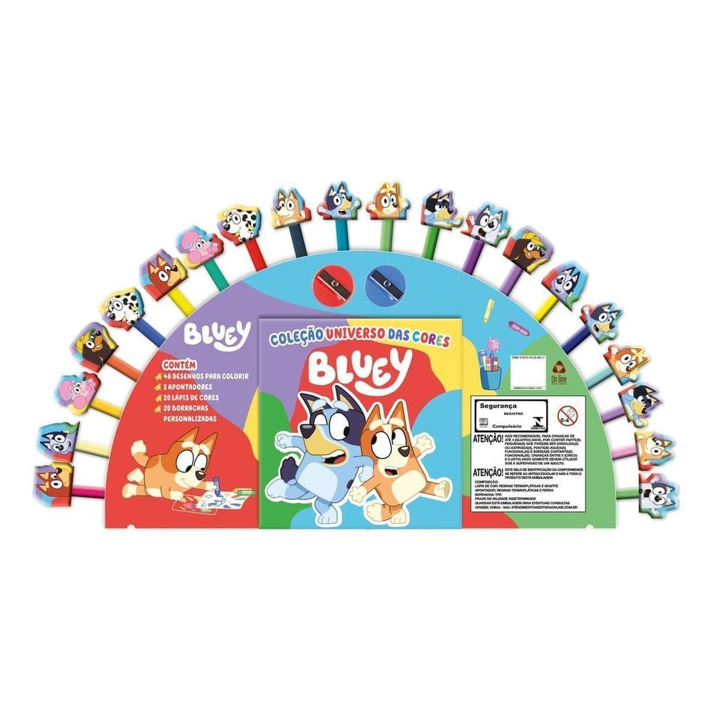 Bluey - Universo Das Cores