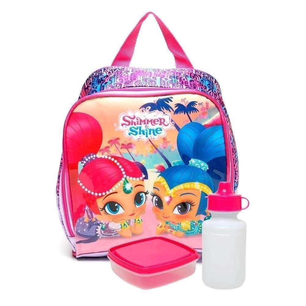 Lancheira Costas Shimmer E Shine Infantil Escolar Meninas