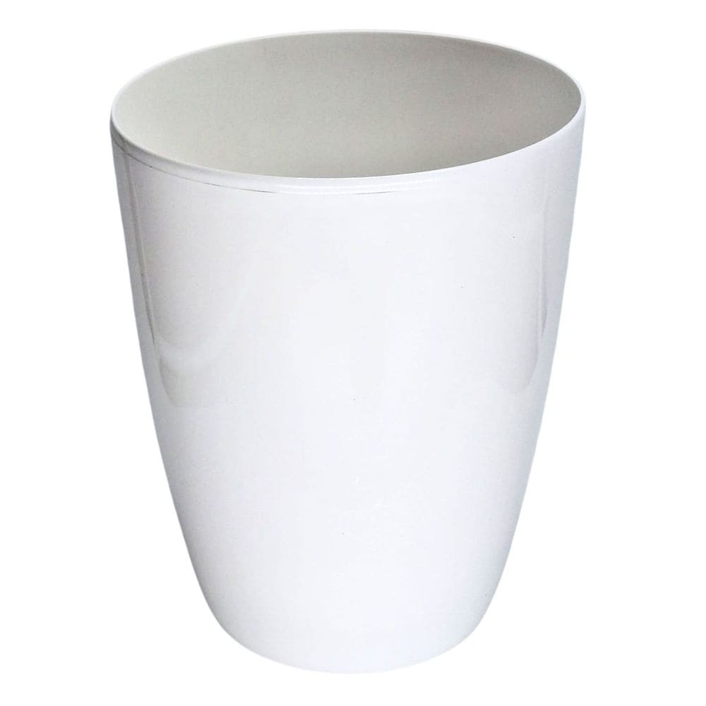 Vaso Cachepot Alto Oxford (15x19) Cor Branco OKLA