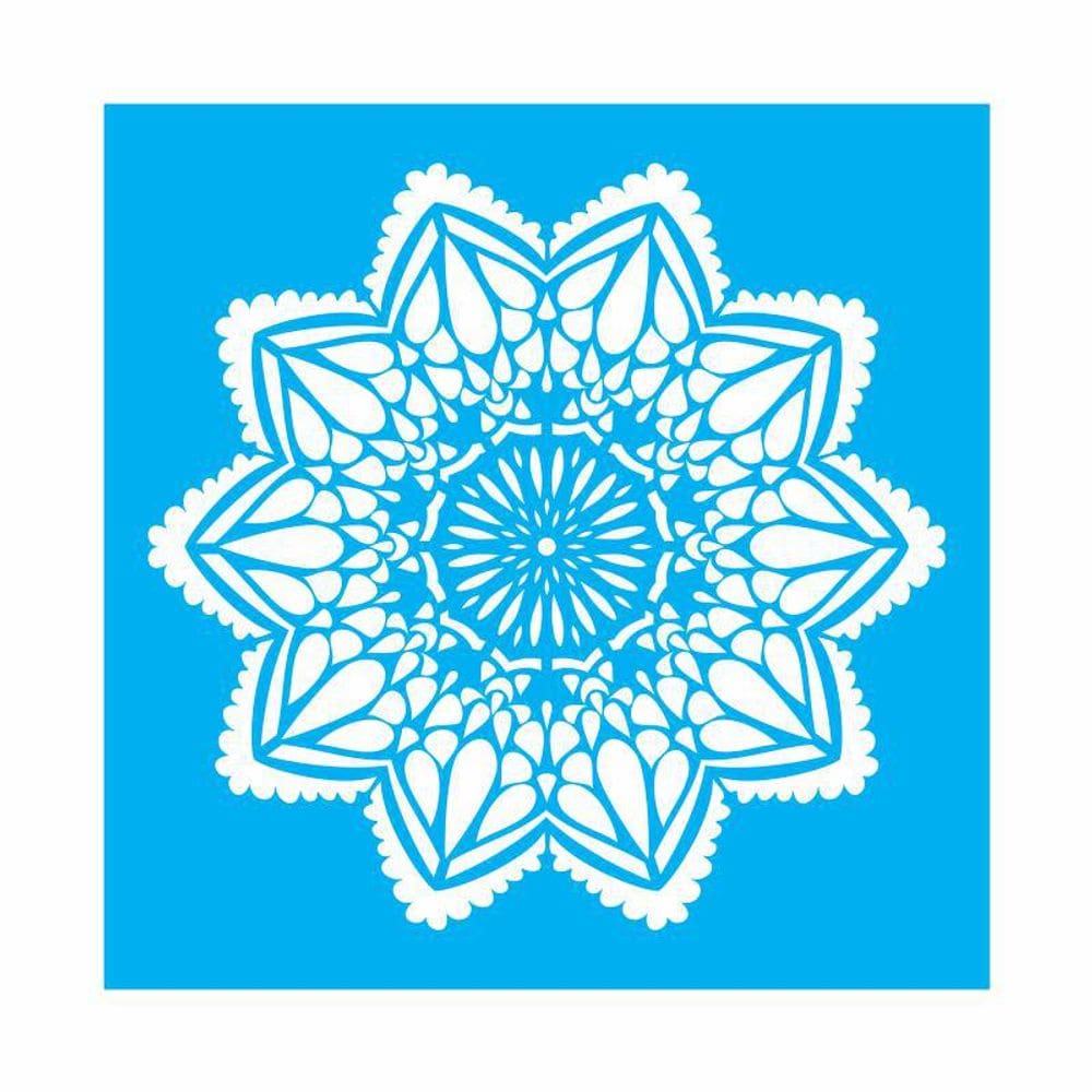 Stencil Tamako Mandala - 30X30Cm - Ref 9544
