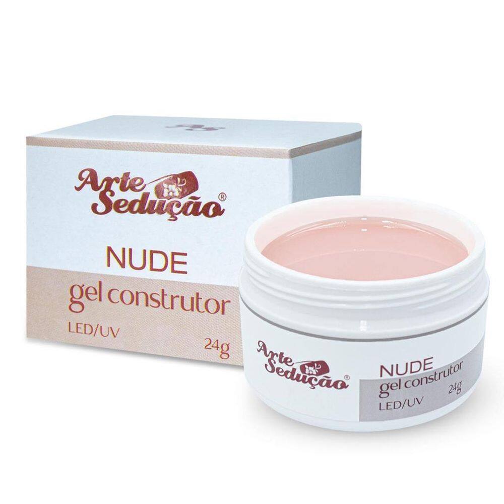 Gel Arte Sedução Para Alongamento De Unhas, Nude 24G