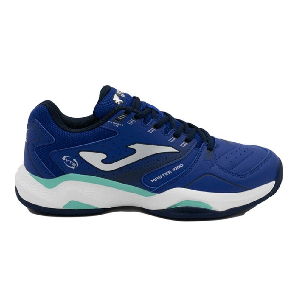 Tênis Joma Master 1000 Clay Azul Royal e Branco Masculino