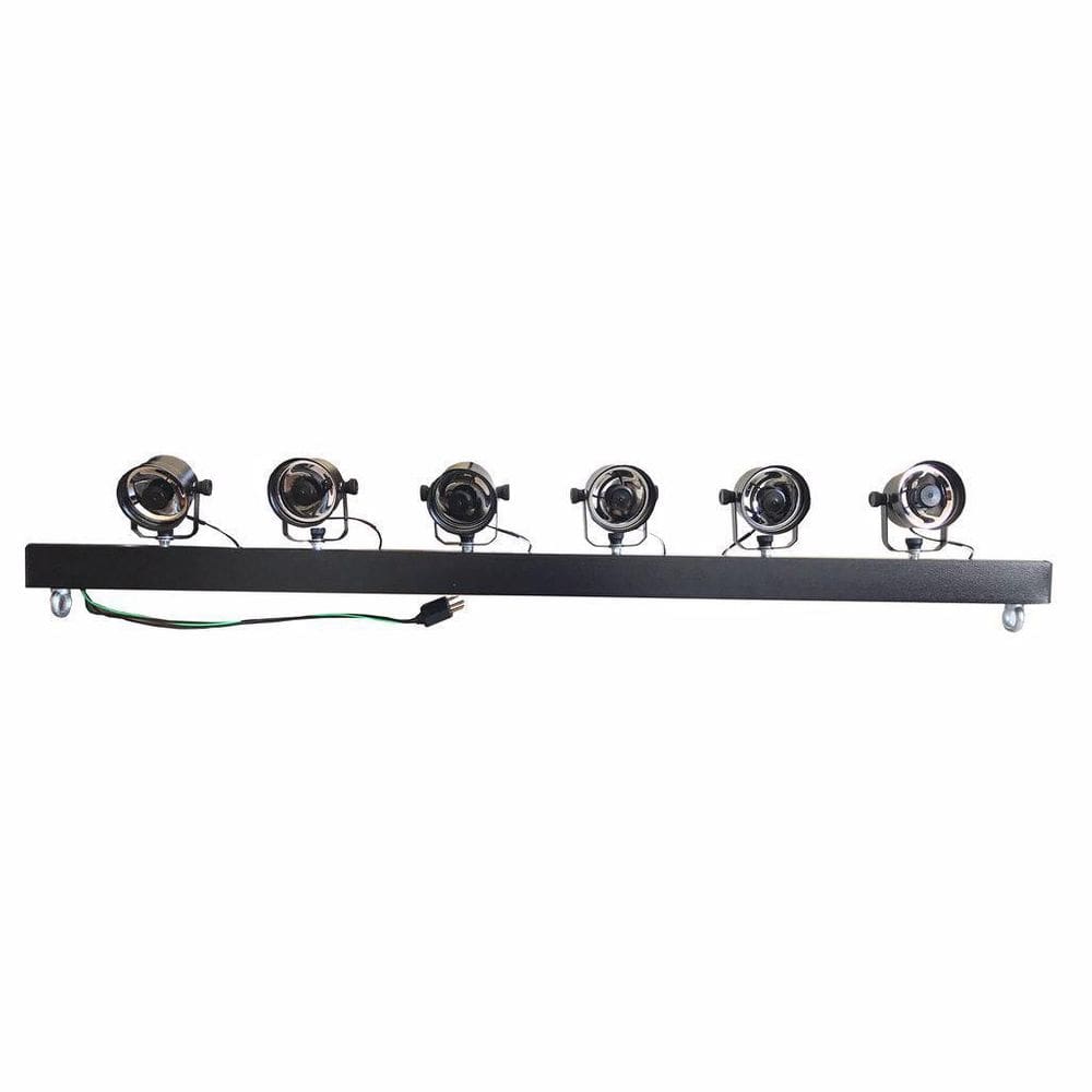 Kit 2Varas Tx Led Dmx 1,20M Montada Branca Quente Volt Preta