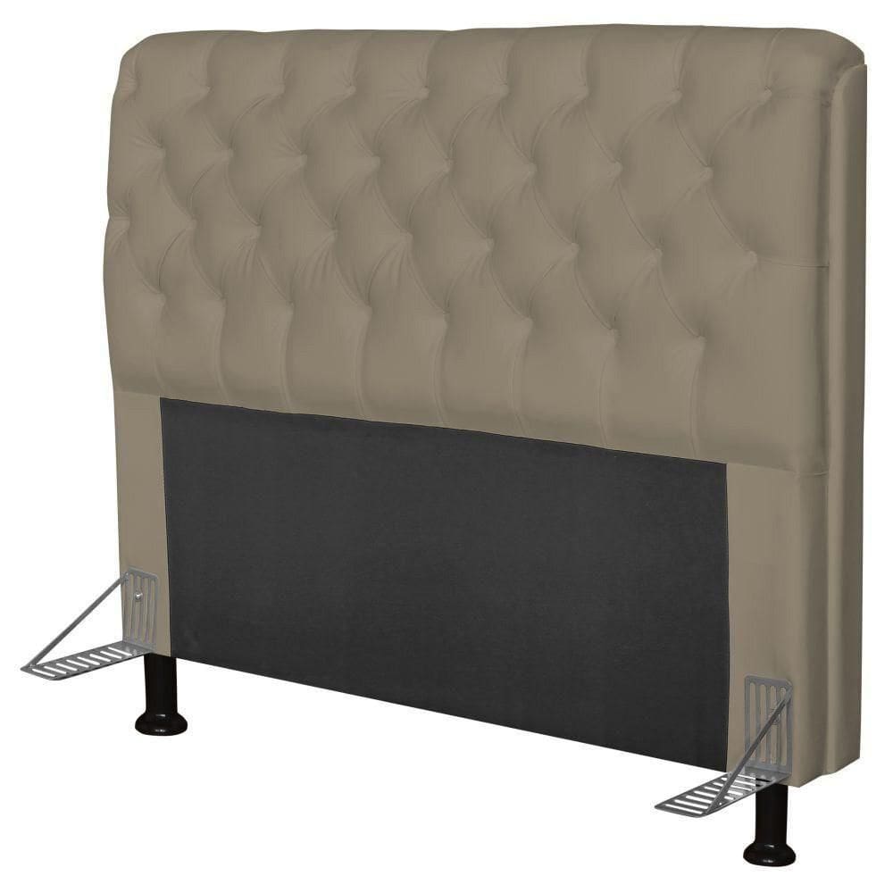 Cabeceira Paris Para Cama Casal 140 Cm Paris Corano Areia - Js Móveis