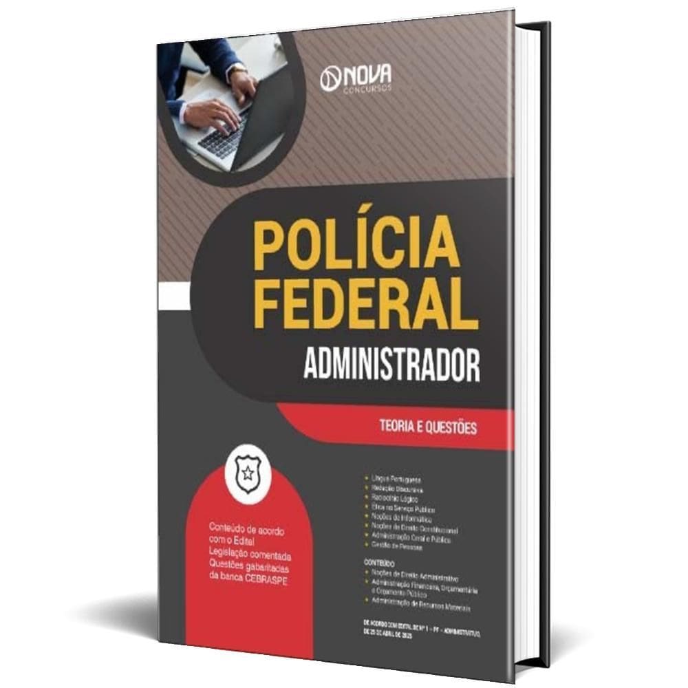 Apostila Pf 2025 - Administrador