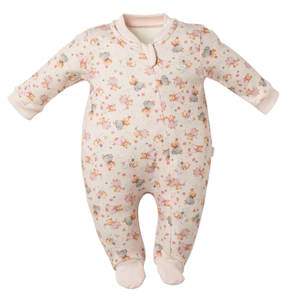 Macacão Longo Bebê com Zíper Menino Estampado Aurora - Hug