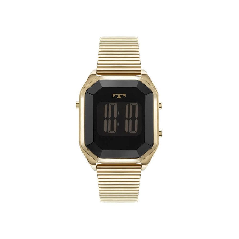 Relógio Technos Digital Dourado Feminino BJ3927AL/1P 36mm