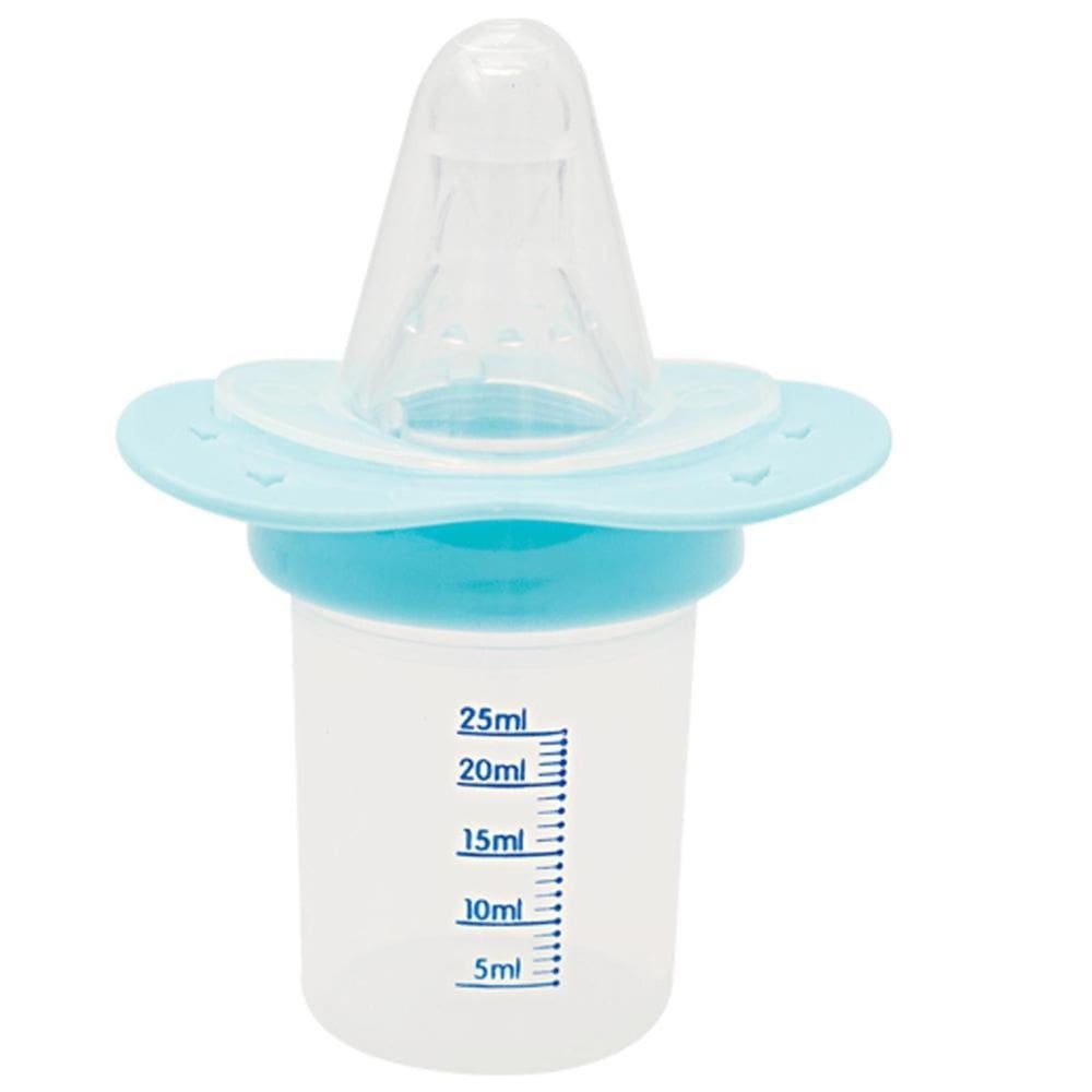 Dosador De Remédio Buba Azul 25ml - Bico de Silicone