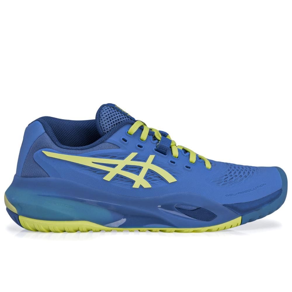 Tênis Asics Gel Resolution X All Court Azul E Limão