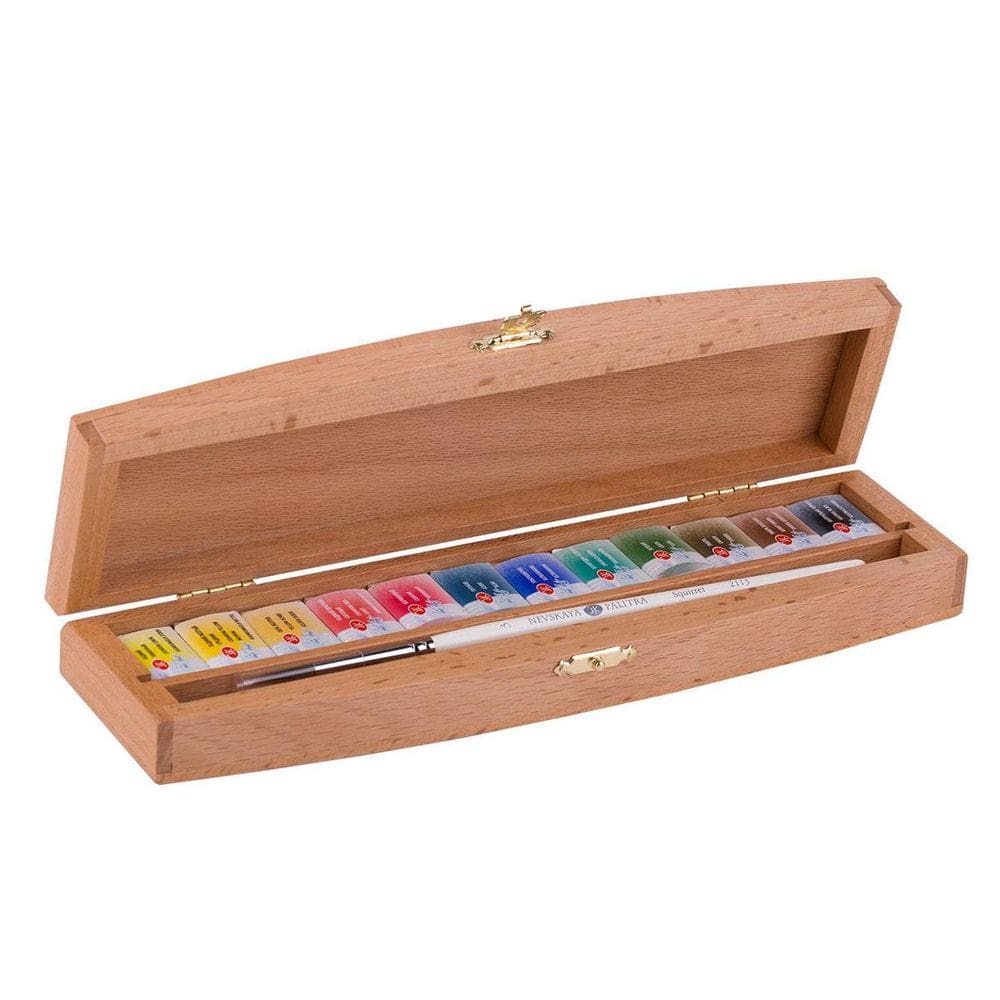 Kit Luxo Com 12 Aquarelas White Nights Fullpan  084