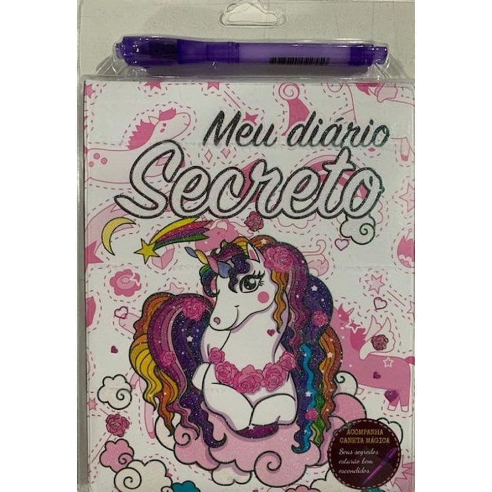 Livro Meu Diário Secreto - Branco