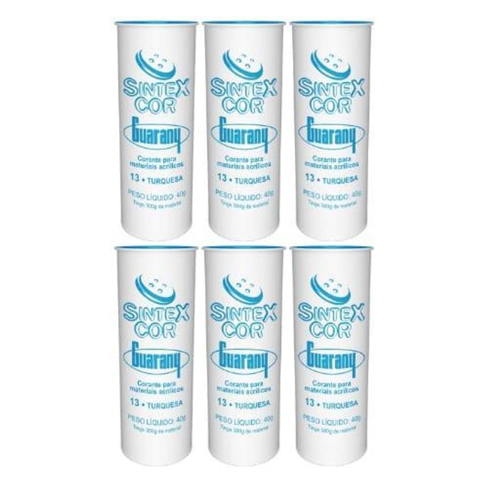 Corante Para Materiais Acrílicos Sintexcor 6U Azul Turquesa