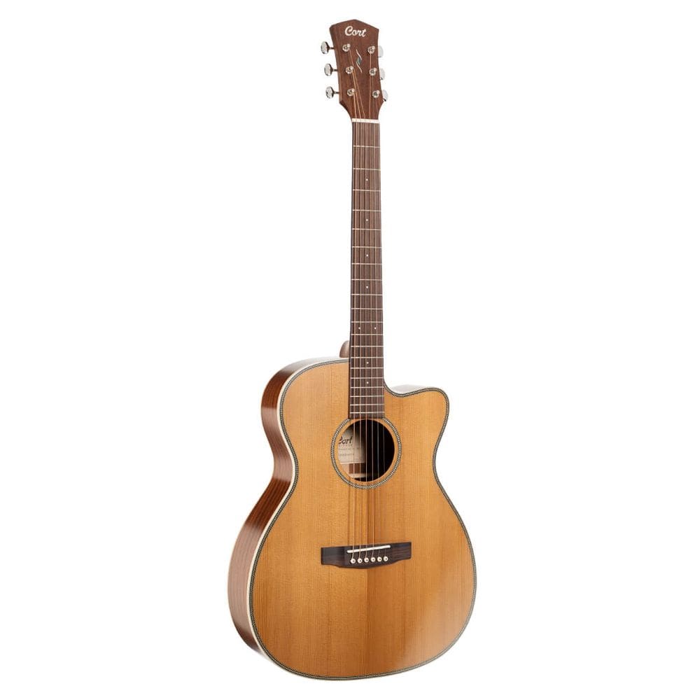 Violão Cort Elétrico Orchestra Sólido Oc4 Natural Satin Gloss