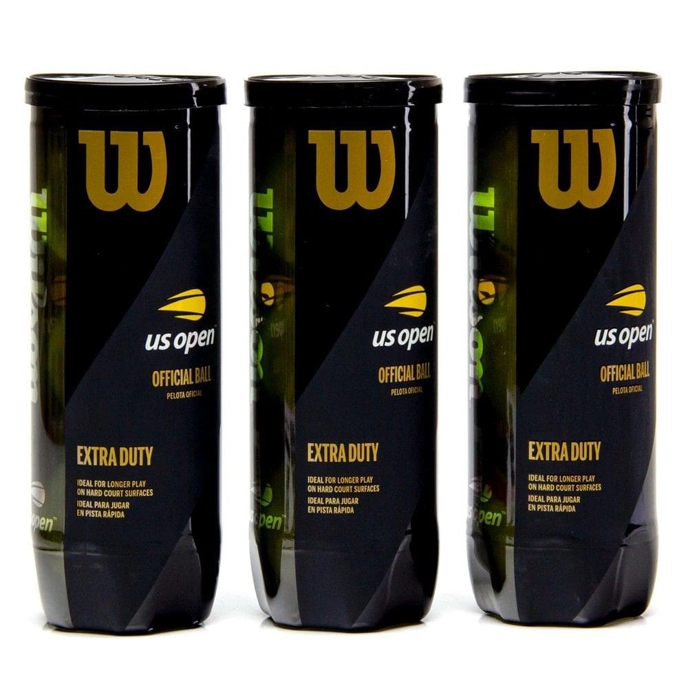 Bola de Tênis Wilson Us Open Extra Duty Pack Com 03 Tubos