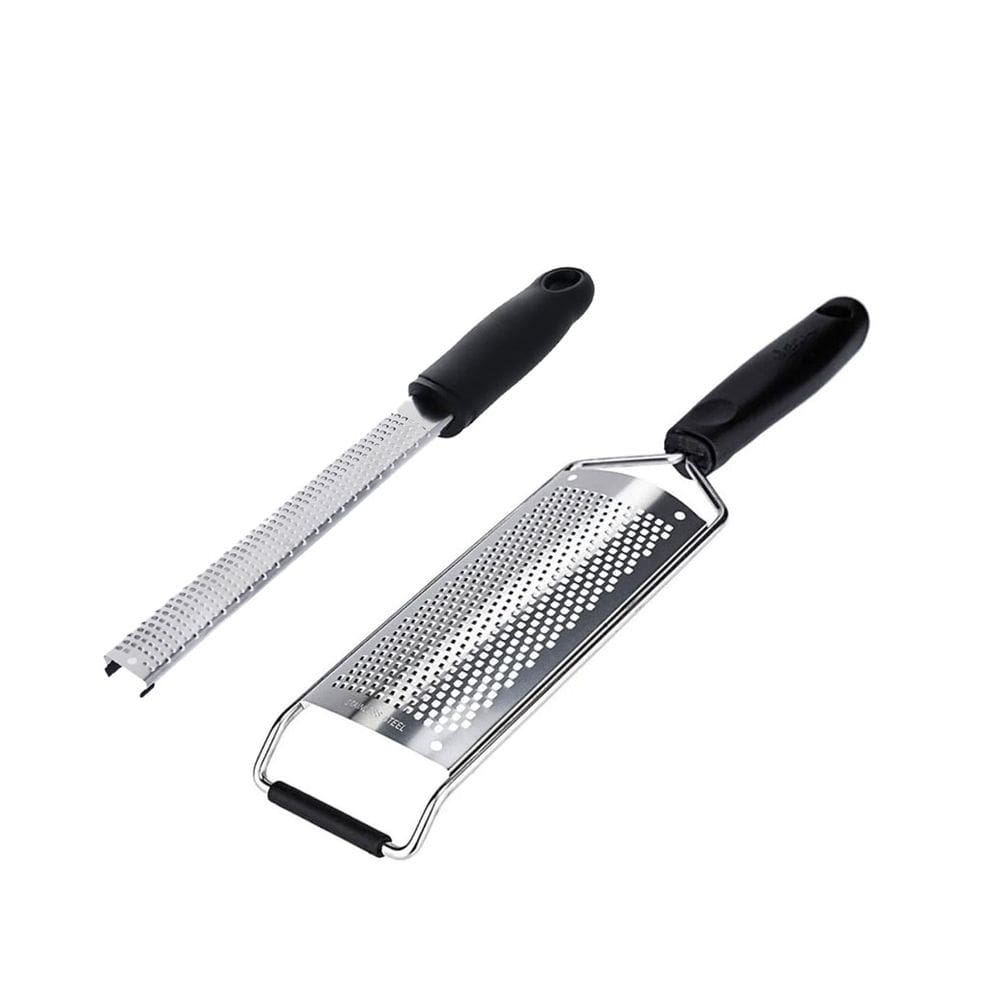 Ralador Inox Zester Citrico Especiaria Queijo Antiderrapante